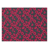 レッドポピー テーブルクロス (正面(横))