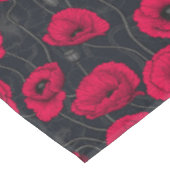 レッドポピー テーブルクロス (アングル)