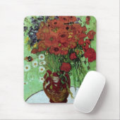 レッドポピー&デイジー(F280)ヴァンゴッホファインアート マウスパッド (マウス)