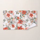 レッドポピー バスタオルセット (ハンドタオル)