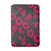 レッドポピー バスマット (正面縦)