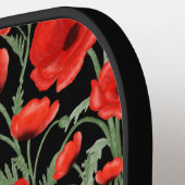 レッドポピー ピックルボールラケット (左詳細)