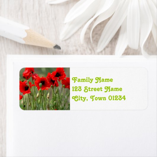 レッドポピー ラベル (インサイチュ)