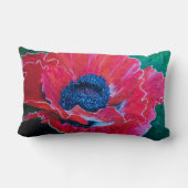 レッドポピー ランバークッション (裏面)