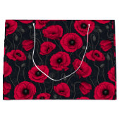 レッドポピー ラージペーパーバッグ (正面)