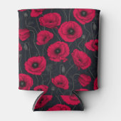 レッドポピー 缶クーラー (正面)