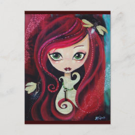 「レッドポートレート」 ポストカード