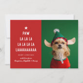 レッドポーラペットクリスマス シーズンカード (正面)
