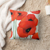 レッドポ絵を描ピーズ クッション (ブランケット)