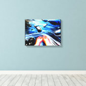 レッドマウンテンキャンプ場No.1 キャンバスプリント (インサイチュ (ウッドフロア))