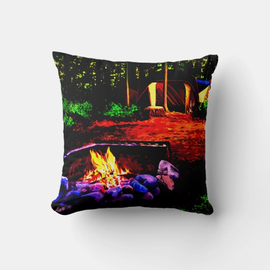 レッドマウンテンキャンプ場No.5 クッション (正面)