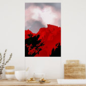 レッドマウンテン ポスター (キッチン)