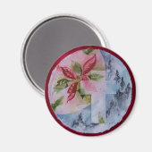 レッドマグネットのクリスマス マグネット (正面/裏面)