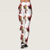 レッドマコーパロットオウオータカラーレギンス レギンス (裏面)