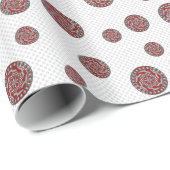 レッドマシナリーラッピング紙 ラッピングペーパー (ロールコーナー)