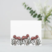 レッドマッシュルームキャップカード (スタンド正面)