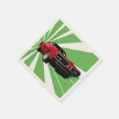 レッドマッスルカー スタンダードカクテルナプキン (角)