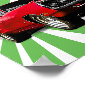 レッドマッスルカー ポスター (角)