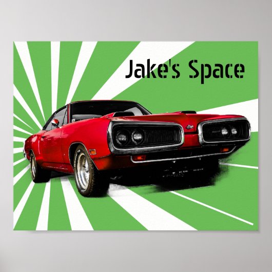 レッドマッスルカー ポスター (正面)