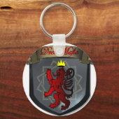 レッドマフィアのロゴ キーホルダー (正面)