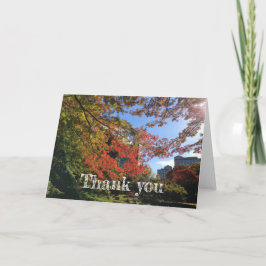 レッドマプルズアットガ日本のーデン カード