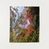 レッドマプルズアットガ日本のーデン タペストリー (正面)