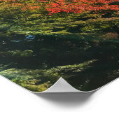 レッドマプルズアットガ日本のーデン ポスター (角)