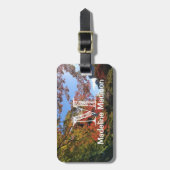 レッドマプルズアットガ日本のーデン ラゲッジタグ (正面縦)