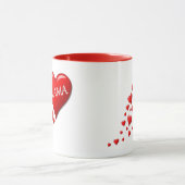 レッドママハート マグカップ (中央)