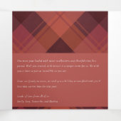 レッドマロン プライド 7 フォト クロス メリークリスマス 三つ折りクリスマスカード (内部中)