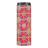 レッドマンダラヴィンテージインディアンアートボホ タンブラー (裏面)