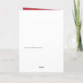 レッドマーエレガントブル金ゴールドグリッターハッピーリタイアメント カード (裏面)