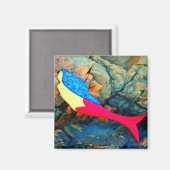 レッドマーメイド磁石 マグネット (正面/裏面)