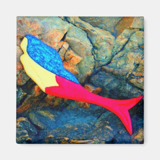 レッドマーメイド磁石 マグネット (正面)