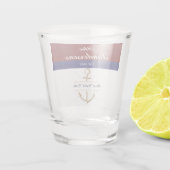 レッドマ航海のルーンブルゴーディモノグラムレイクハウス ショットグラス (裏面)