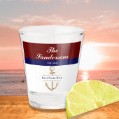 レッドマ航海のルーンブルゴーディモノグラムレイクハウス ショットグラス