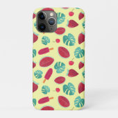 レッドミニマリストスイカ離れのさくらんぼ Case-Mate iPhoneケース (裏)