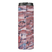 レッドミネラルストーン抽象芸術パターン タンブラー (裏面)