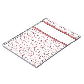 レッドミュージックテーマ ノートブック (左側)