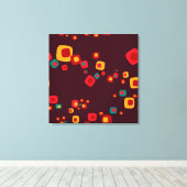 レッドミリアドAキャンバスプリント キャンバスプリント (インサイチュ (ウッドフロア))