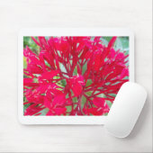 レッドミルクウィードカラフルの美しい万華鏡のように千変万化するパターン マウスパッド (マウス)