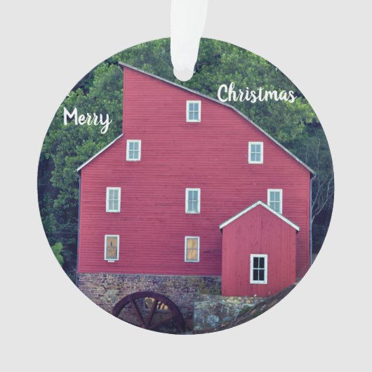 レッドミル博物館 オーナメント (正面)