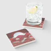 レッドムーンライズ ストーンコースター (横)