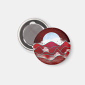 レッドムーンライズ マグネット (正面/裏面)