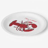 レッドメインロブスターサンダー_コーブ ペーパープレート (アングル)