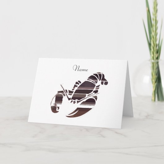 レッドメインロブスターズサンダー_コーブ  サンキューカード (正面)