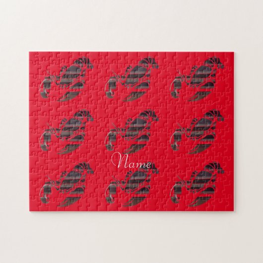 レッドメインロブスターズサンダー_コーブ ジグソーパズル (横)