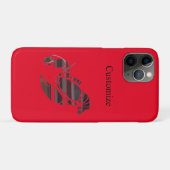 レッドメインロブスターズサンダー_コーブ  Case-Mate iPhoneケース (裏面(横))