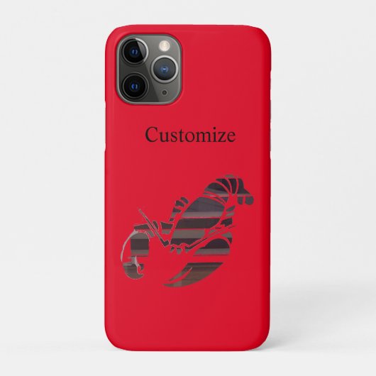 レッドメインロブスターズサンダー_コーブ  Case-Mate iPhoneケース (裏)