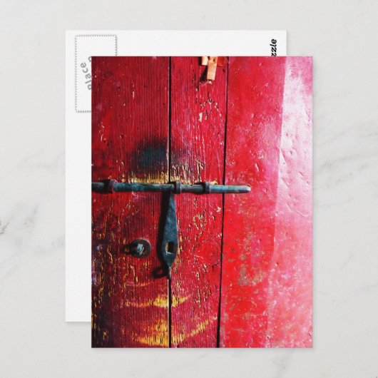 レッドメキシコのドア ポストカード (正面/裏面)